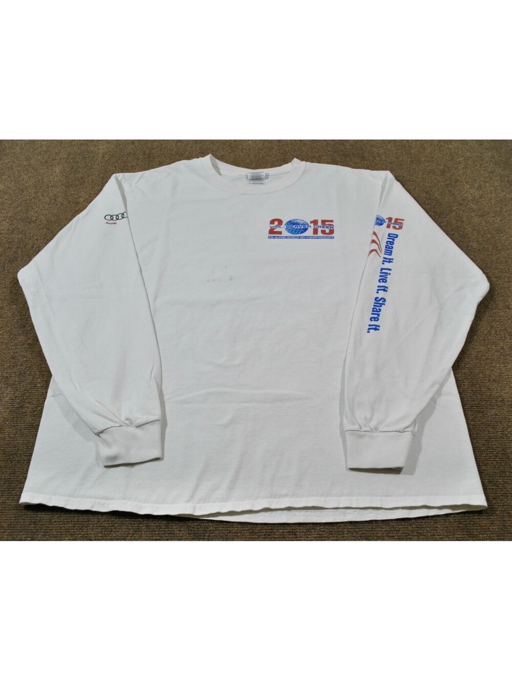Vail Beaver Creek FIS Alpine World Ski Championships 2015 Audi Shirt X-Large